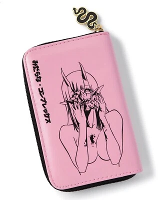 Lewd Complex Pink Succubus Hentai Zip Wallet Brand New NWT - Image 1 of 3