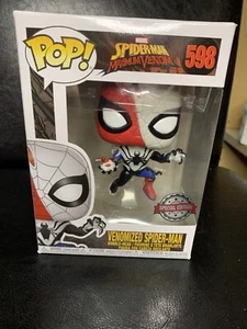 Funko Pop! Marvel Venom Venomized Spider-Man Special Edition #598 Wackelkopf - Bild 1 von 7