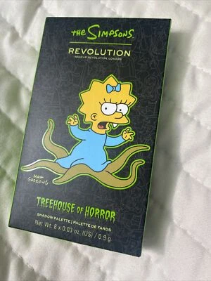 The Simpsons -Treehouse of Horror Eye Shadow Palette Makeup - Revolution London - Image 1 of 4
