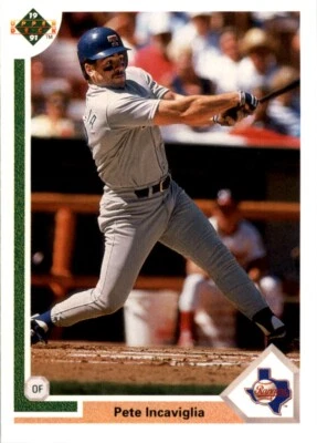 1991 Upper Deck MLB Pete Incaviglia #453 - Image 1 of 2