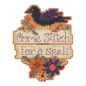 Kit de punto de cruz con cuentas Come Stitch Mill Hill 2020 cosecha de otoño MH182025 - Imagen 1 de 1