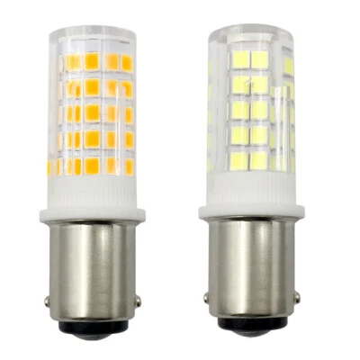 5pcs BA15D B15 LED Light Bulb 64-2835 SMD 5W Ceramics lamp 220-240V White/Warm - Image 1 of 4
