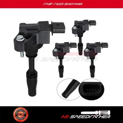 4 bobinas de encendido para UF680 2015 2016 2017 2018 2019 2020 GMC Canyon L4 2,5 L Foto 1 de 4