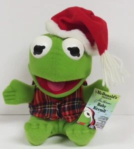 De Colección McDonald's 1988 Jim Henson's Baby Kermit Muppet Bebés Navidad 8" Nuevo Con Etiquetas - Imagen 1 de 10
