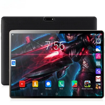 10 Inch Tablet Pc 4GB RAM 64GB ROM Octa Core Dual 3G Phone Call WiFi Bluetooth  - Image 1 of 4
