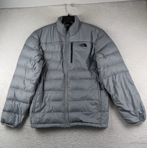 The North Face Goose Down Puffer Jacket Men's L Gray - Picture 1 of 7