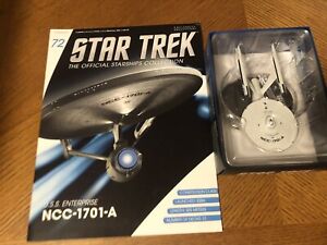 Eaglemoss Star Trek Raumschiffe - #72 USS Enterprise NCC-1701-A mit Magazin 