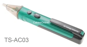 Non-Contact Voltage Detector, Light Indicator, 50V~1000V, Flashlight LED TS-AC03 - Picture 1 of 5