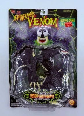 TOY BIZ SPIDERMAN ALONG CAME A SPIDER VENOM THE SYMBIOTE SEALED ON CARD RARE - Image 1 of 3
