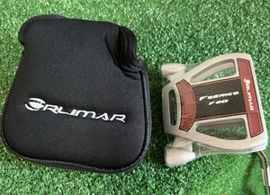 Orlimar Golf Clubs F80 Mallet Style 35" RH Putter Silver with Headcover, New - Picture 1 of 10