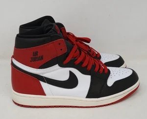 Size 10 - Air Jordan Retro High Black Toe Reimagined - Picture 1 of 9