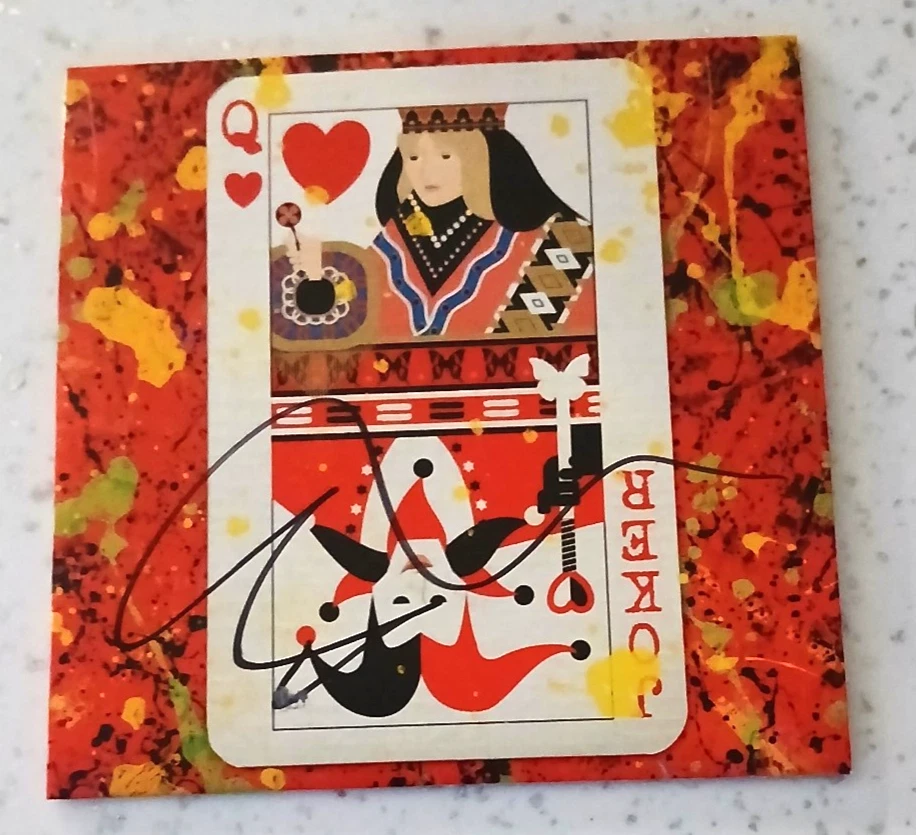 Ed Sheeran & Taylor Swift CD Joker And The Queen Signed by Ed Foto 1 de 1