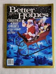 DECEMBER 1985 BETTER HOMES AND GARDENS MAGAZINE-CHRISTMAS ISSUE-HOLIDAY RECIPES - Picture 1 of 4