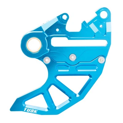 Suporte de pinça de freio traseira Tusk com protetor de disco de freio azul para KTM 400 XC-W 2007 - Imagem 1 de 2