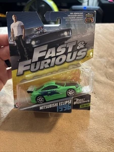 MATTEL THE FAST AND THE FURIOUS 12/32 BRIAN'S '96 MITSUBISHI ECLIPSE *RARE* - Picture 1 of 9