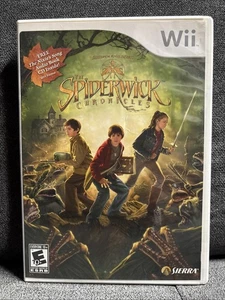 Spiderwick Chronicles (Nintendo Wii, 2008) Completo, Manual, Audiolibro CD - Imagen 1 de 4