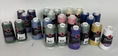 Lot of 23 NEW / SEALED Maxi lock & Overlock Serger Thread 3000 yds Each Cone - Image 1 of 4