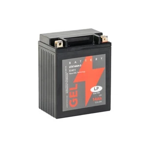 Landport LTX14AH-3 GelBattery 12V,14Ah Fits Kawasaki KLR 600 E KL600A 1984-1984 - Picture 1 of 5