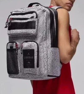 Nike Air Jordan Elite Hesi Utility Speed Cement Grey Backpack MA0838-G0W $95 - Picture 1 of 12