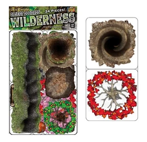 Wilderness - 24 Stück doppelseitige Natur- & Geländeteile für Anfänger & Meister... - Bild 1 von 6