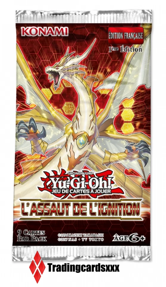 ♦Yu-Gi-Oh!♦ Booster de 9 cartes : L'Assaut de l'Ignition - VF/IGAS-FR