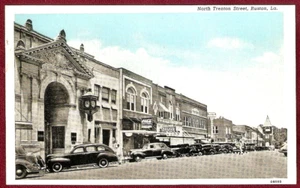 Trenton Street Stores 1930 Ruston La Vintage Postcard - Picture 1 of 3