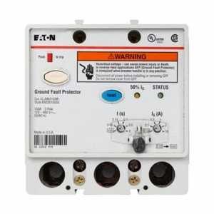 Protector de fallas a tierra Eaton ELJBN3150W 150A 480V 3P 50/60Hz montado en la parte inferior - Imagen 1 de 1