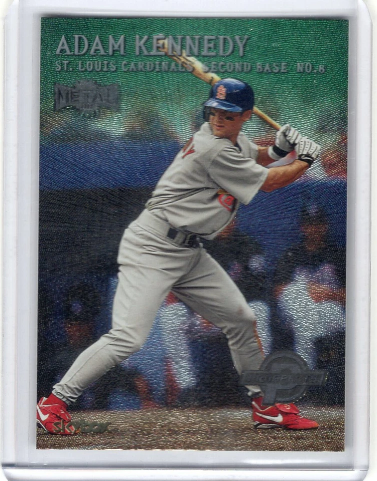 ADAM KENNEDY 2000 Skybox Metal EMERALD PROSPECT #224 - CARDINALS - Image 1 of 1