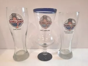 Bubba Gump Shrimp Co. Hurricane Glass Chicago Gatlinburg Santa Monica Pier 2003 - Picture 1 of 8