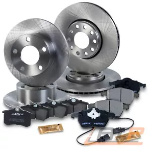 BREMSSCHEIBEN + BREMSBELÄGE BREMSKLÖTZE VORNE + HINTEN FÜR VW PASSAT 3B 3BG - Bild 1 von 12