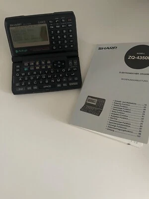 Sharp ZQ-4350M 64KB Pocket Computer Organizer - Bild 1 von 2