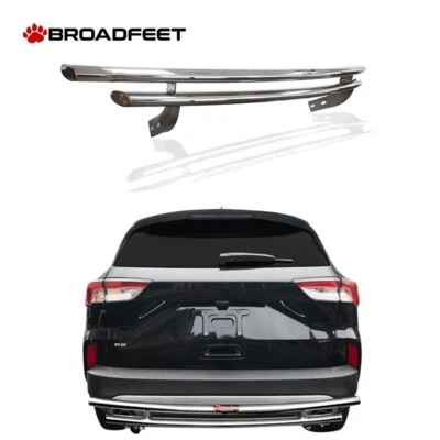 Protector de parachoques trasero de doble capa cromado para Toyota Venza 09-16 Foto 1 de 2