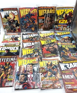 Wizard Comic Lot of 18 Wolverine Covers Bagged NM-M Wizard Magazine Collection - Picture 1 of 12