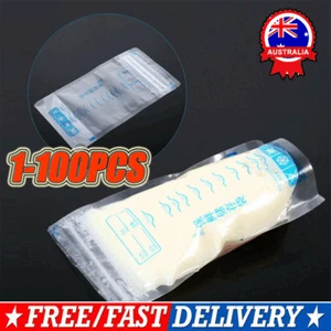 1~100X Pre-Sterilised Breastmilk Baby Breast Milk Storage Bags Pouches 250ML FT - Picture 1 of 13