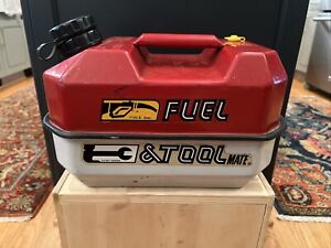 Blitz Fuel and Tool Mate Gas Can Tool Box USMC with Jumper Cables 1.5 Gallons