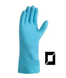 Spülhandschuhe Haushaltshandschuhe Gummihandschuhe Latexhandschuhe blau NEU - Bild 1 von 2