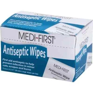Antiseptic Towelettes Wipes XL 20 Pads (Benzalkonium Chloride) - Picture 1 of 1