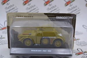 DIE CAST " ANSALDO AB41 ITALY 1942 " MEZZI MILITARI DEAGOSTINI 1/43 - Imagen 1 de 2