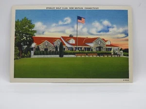 Postcard Stanley Golf Club New Britain Connecticut American Art Postcard Co G892 - Bild 1 von 2