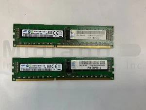IBM EM4B 16GB (2x 8GB, 78P1914) 1066MHz (4Gb) DDR3 ECC RDIMMs P7+ - Picture 1 of 1