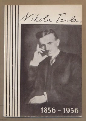 🔴NIKOLA TESLA 1856-1956 by V.N. Njegovan, Commmorative issue- small book RARE🔴 - Image 1 of 4