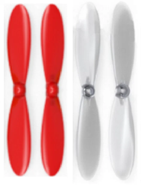 Hélice transparente Hubsan X4 H107D rojo hélice hélice transparente Foto 1 de 1