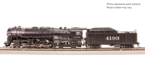 Broadway Limited 7890 HO Scale ATSF 2-8-4 Berkshire, T1A 4193 (DCC/Sound) - Picture 1 of 10