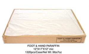 HAND & FOOT PARAFFIN LINERS 1320PCS/CASE - Picture 1 of 2