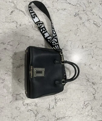 Karl Lagerfeld Paris Simon Top Handle Zip Purse New With Tags MSRP $228 - Image 1 of 2