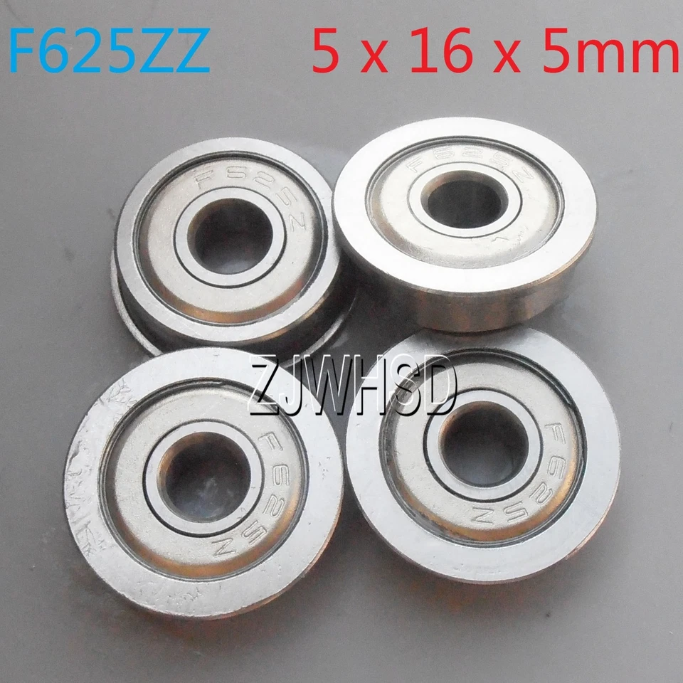 4pcs F625zz Sealed Flange Bearing 5 x 16 x 5 mm for TAMIYA TRAXXAS RC Hobby DIY - Image 1 of 1