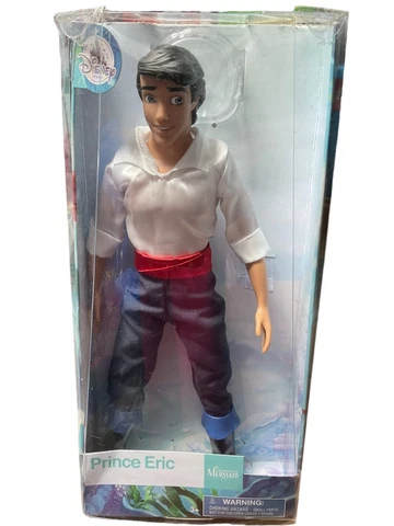 PRINCE ERIC Disney Store Classic Doll The Little Mermaid RARE, Free Shipping! Cover