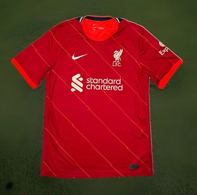 LIVERPOOL 2021 2022 HOME SHIRT FOOTBALL SOCCER JERSEY NIKE DB2560-688 MEN SIZE M - Image 1 of 4