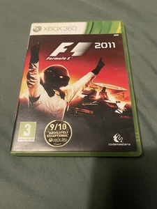 F1 2011 Microsoft Xbox 360 With Manual Good Condition Game - Picture 1 of 3