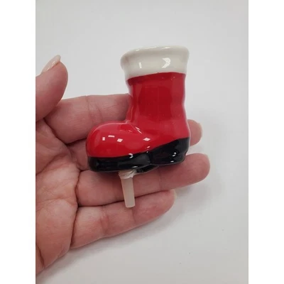 Mini pintadas a mano Nora Fleming: botas Big Guy (bota Santa) Foto 1 de 4